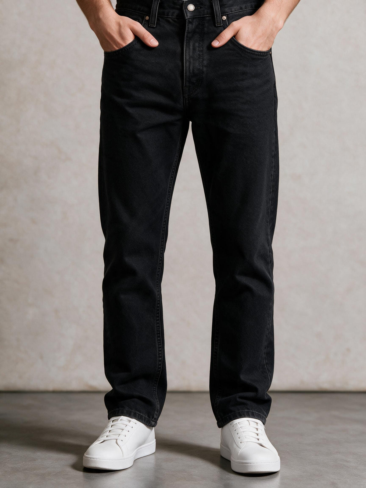 Jean Clásico 501 - Negro Mate