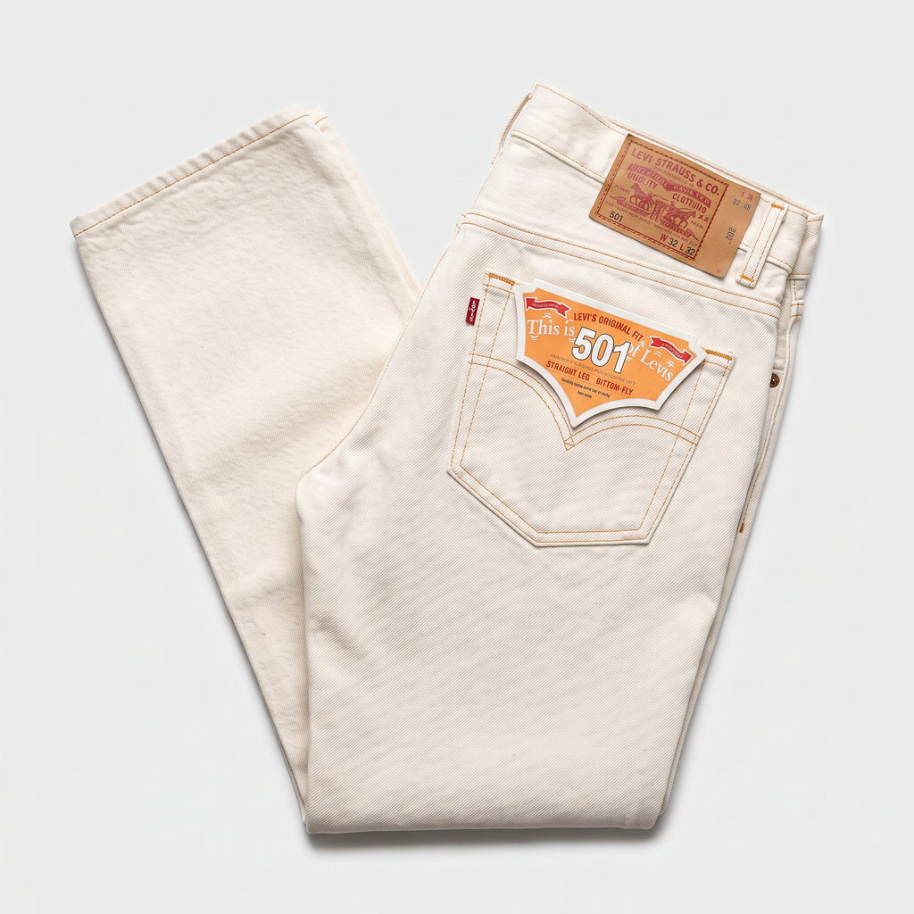 Jean Clásico 501 - Blanco