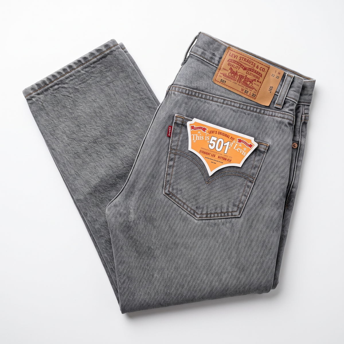 Jean Clásico 501 - Gris