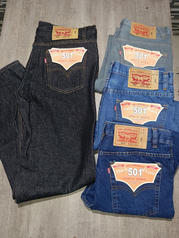 Jean Levi's 501 real - fotografía de producto 3