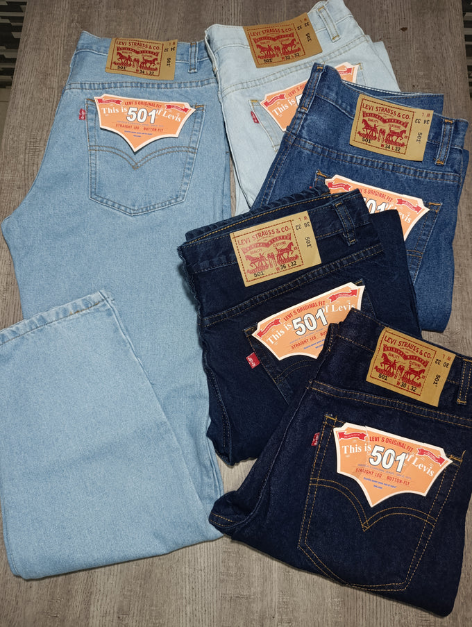 Jean Levi's 501 real - fotografía de producto 1